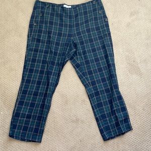 Never Work Plaid Primark Pants